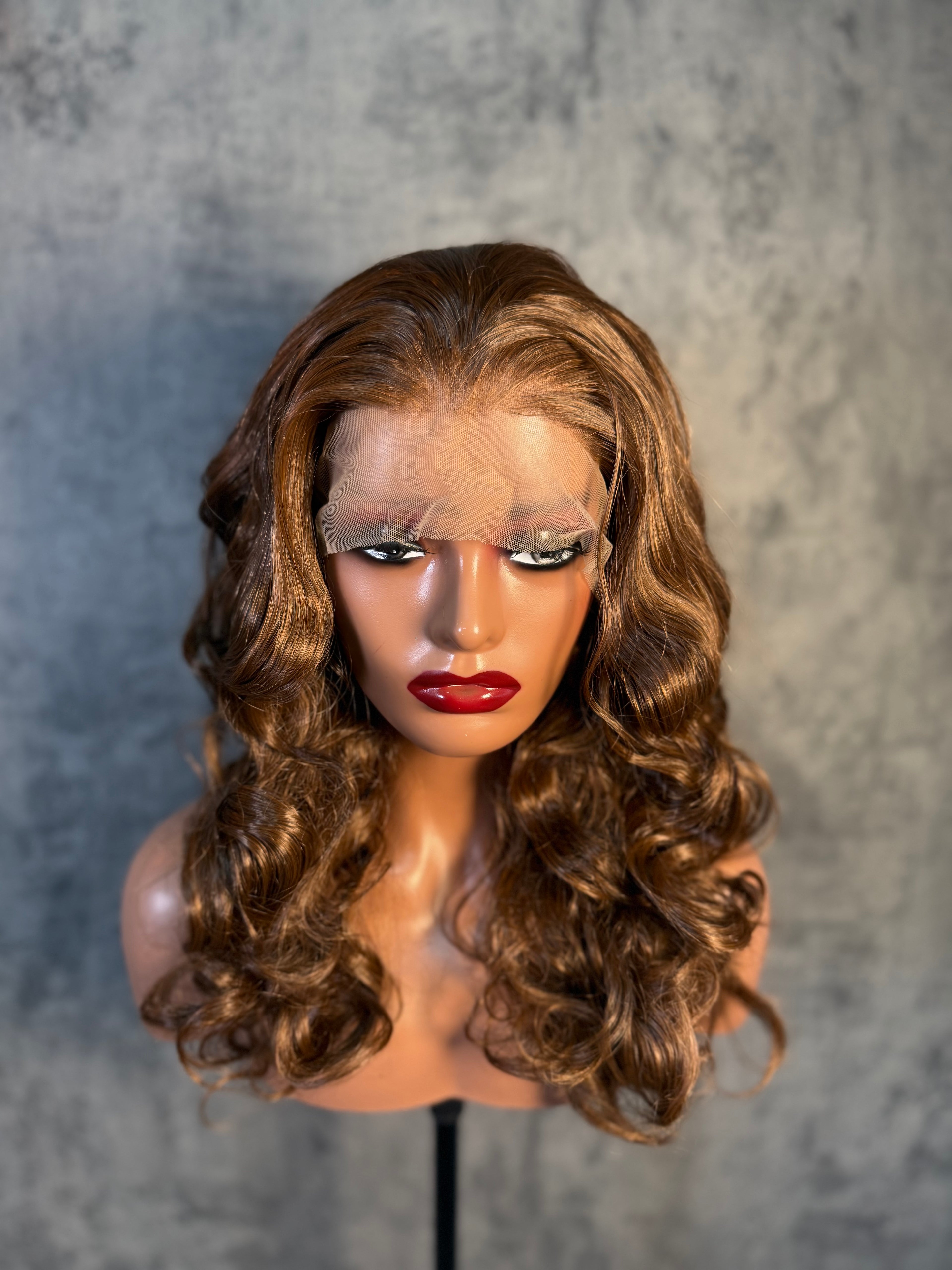 Blend hair premium ondulé à reflet chatin