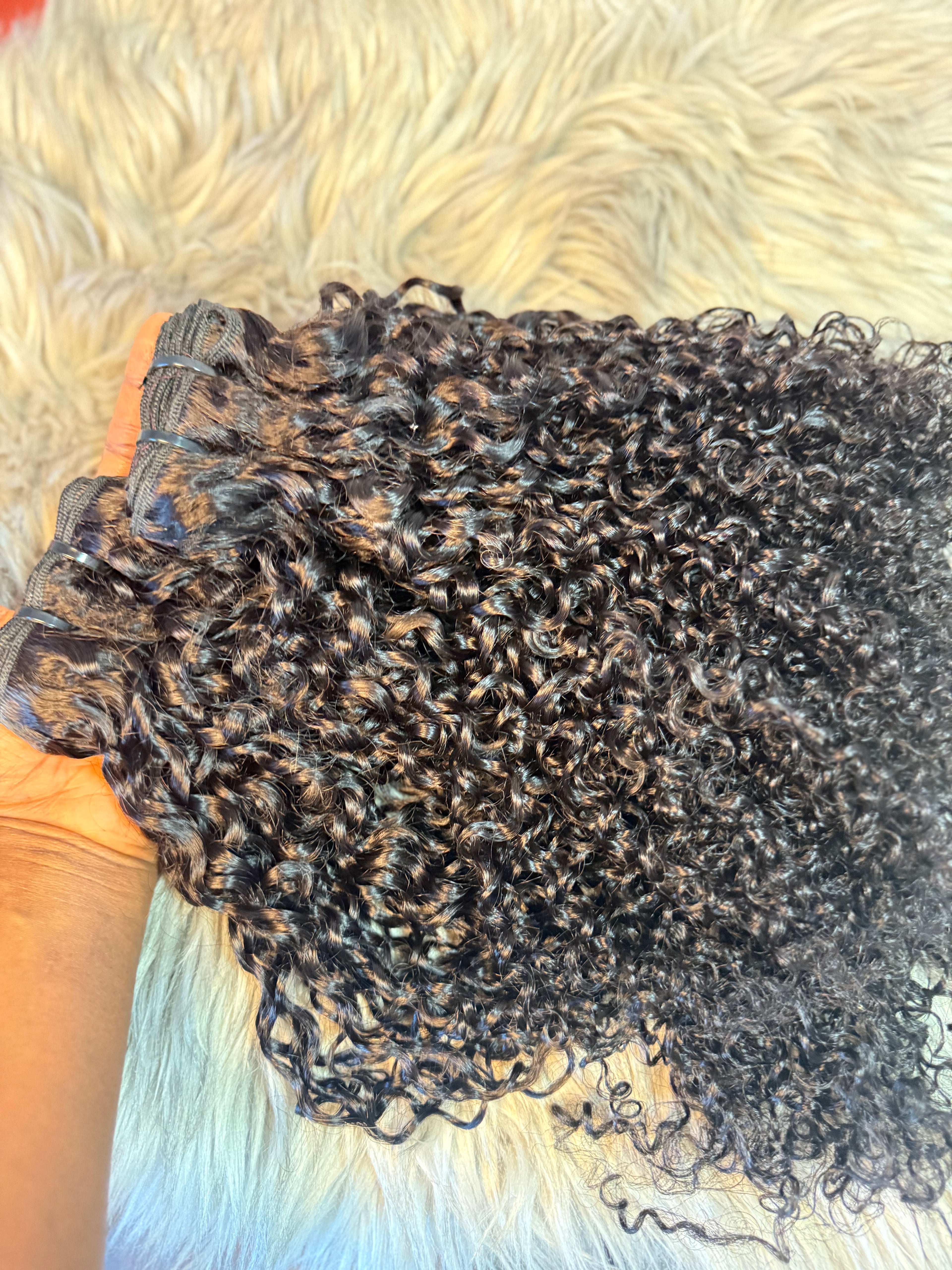 3 boules de tissage water wave