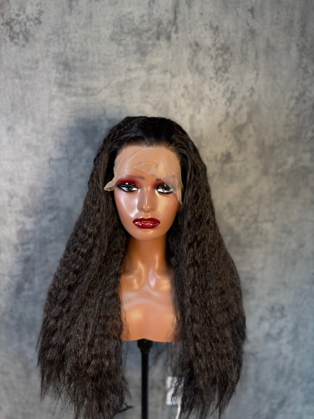 Blend hair premium kinky straight