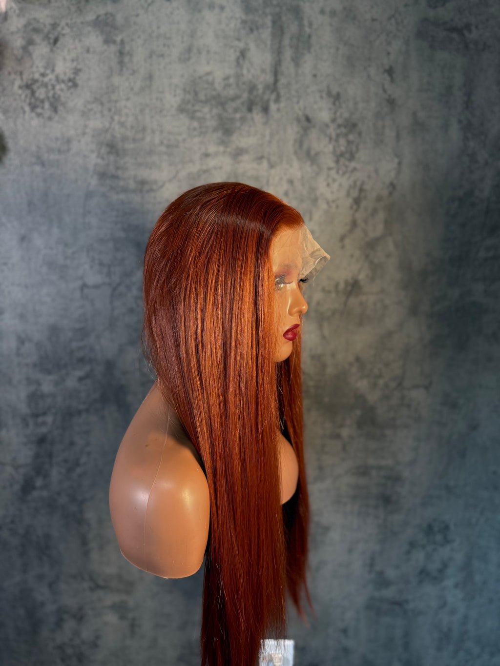 Blend hair premium ginger straight