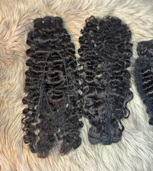 3 boules de tissage burmese curly