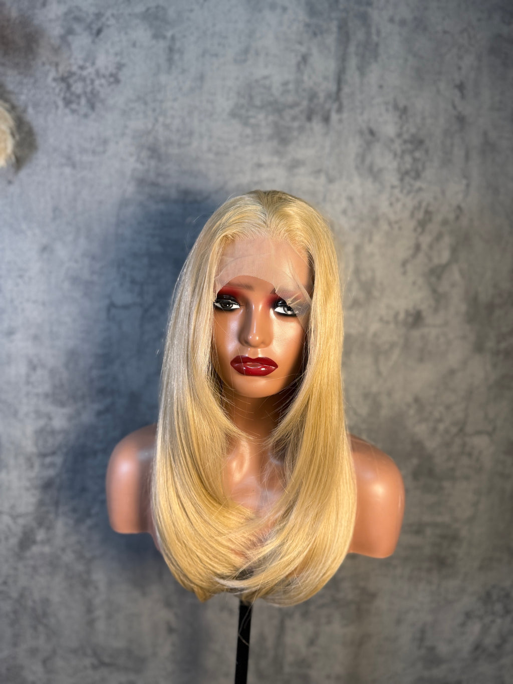 Blend hair premium blonde pale à layers plongeant