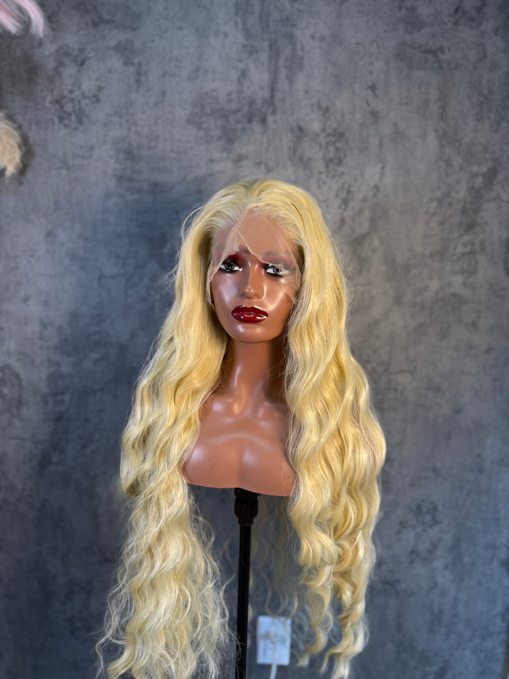 Blend hair premium blonde pale body wave