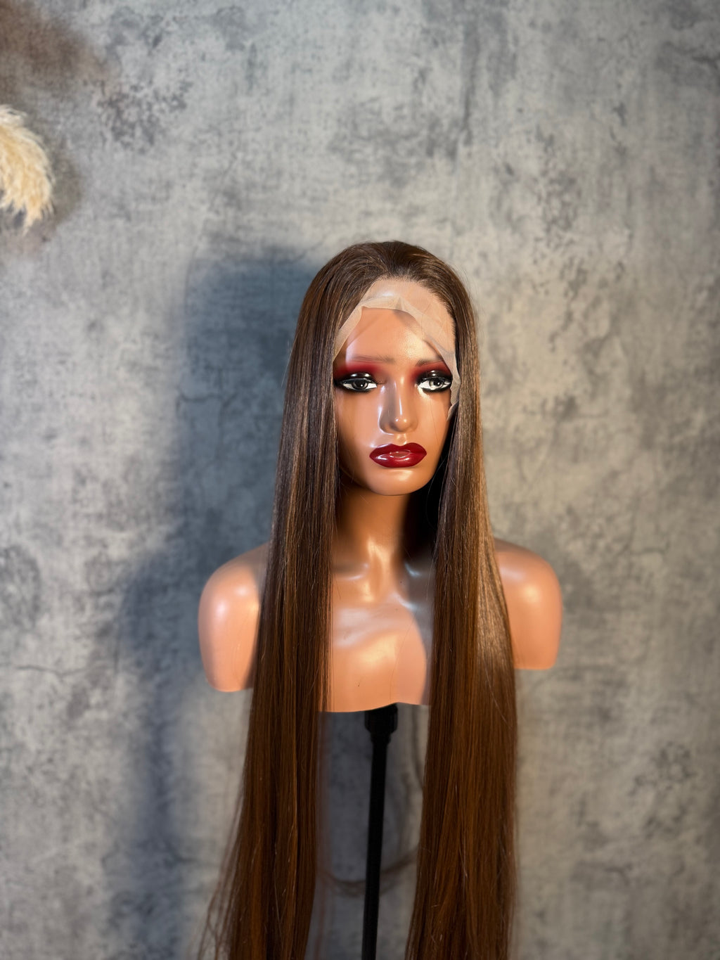 Blend hair premium marron chaud lisse