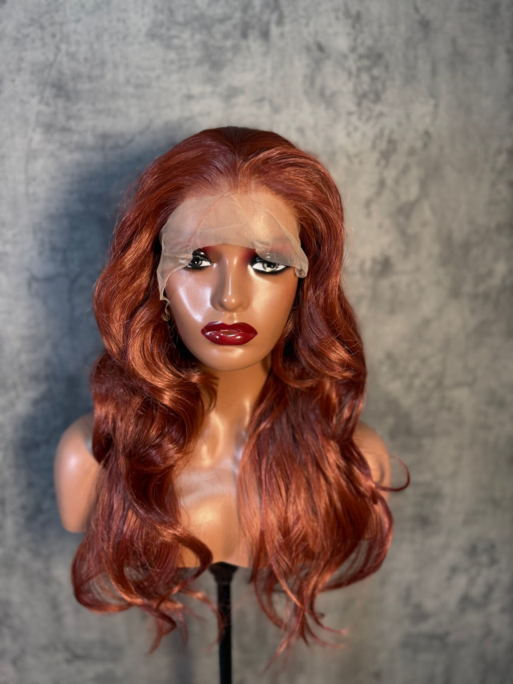Blend hair premium ondulé ginger