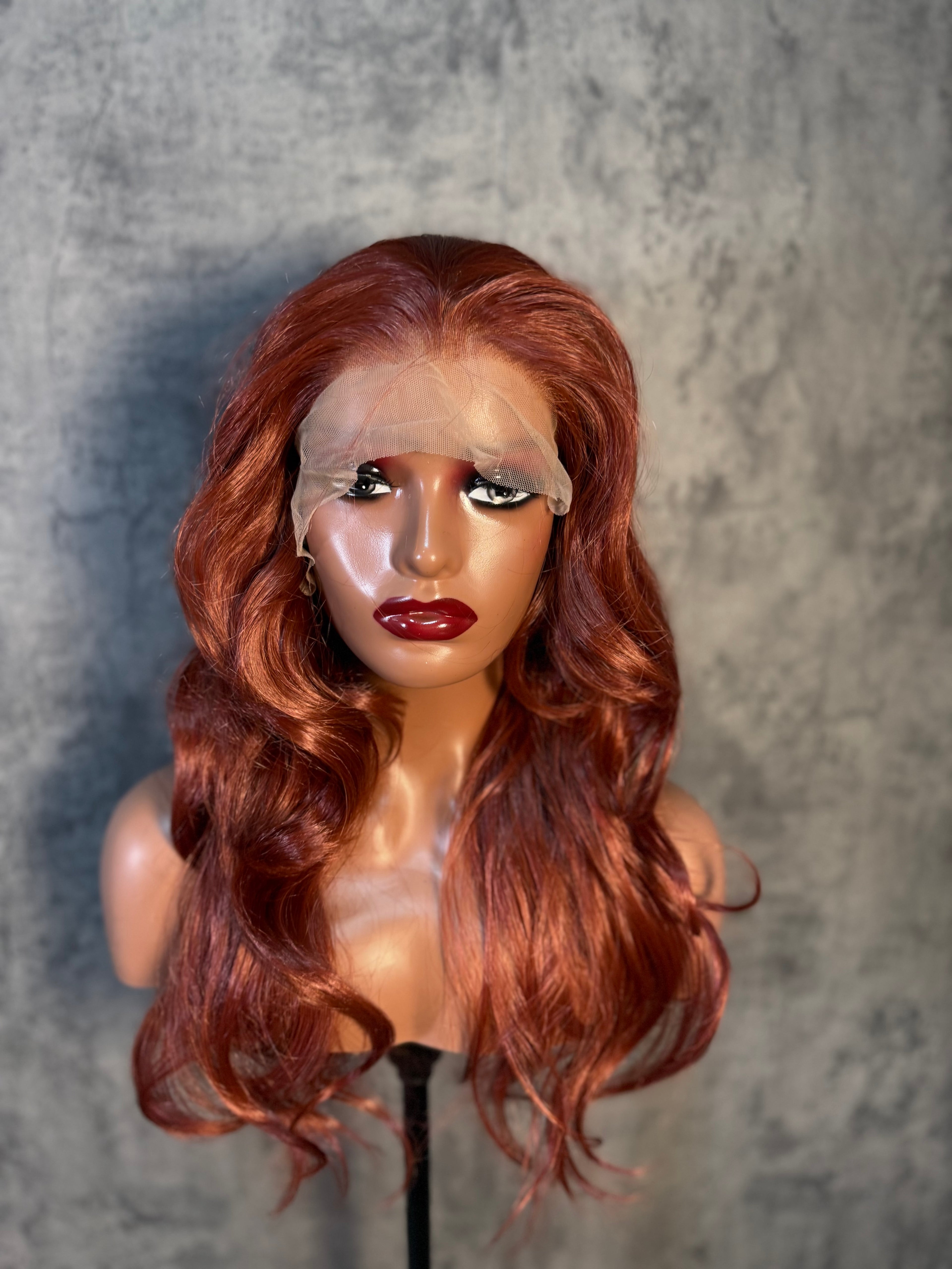 Blend hair premium ondulé ginger