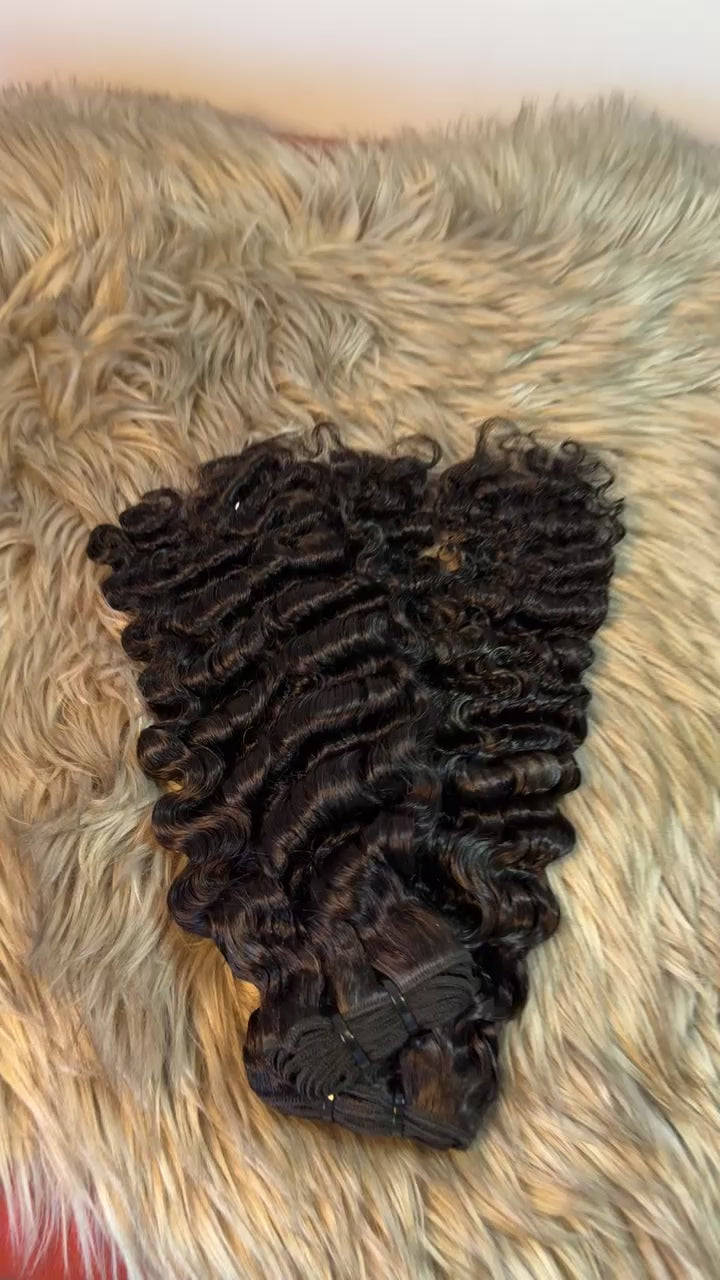 3 boules de tissage burmese deep